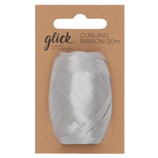 CURLING RIBBON SILVER