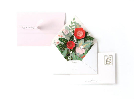 Floral Envelope