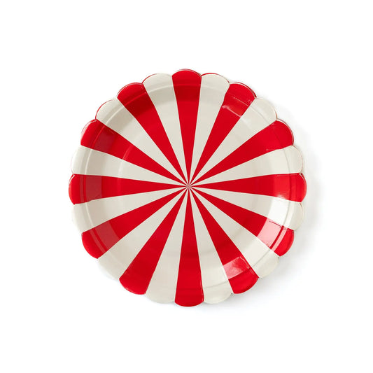 Circus Stripe 9" Paper Plates