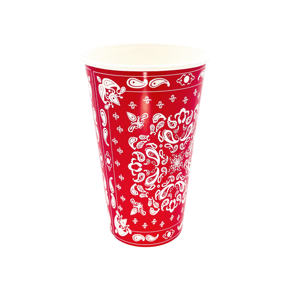 Red Bandana Cups (Set of 8)