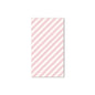GBD1039 - Gingerbread Pink Stripe Paper Dinner Napkin