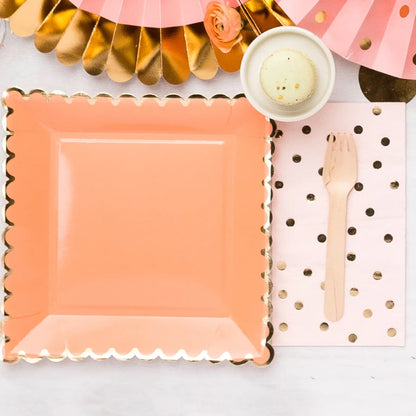 Basic Napkins 8"- Blush