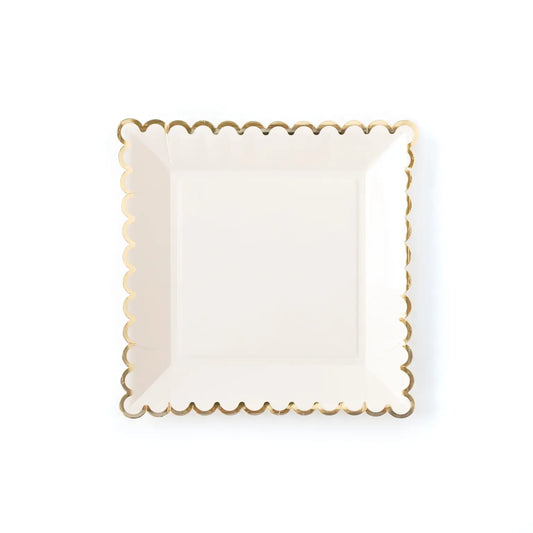 Basic Plates 9"- Cream