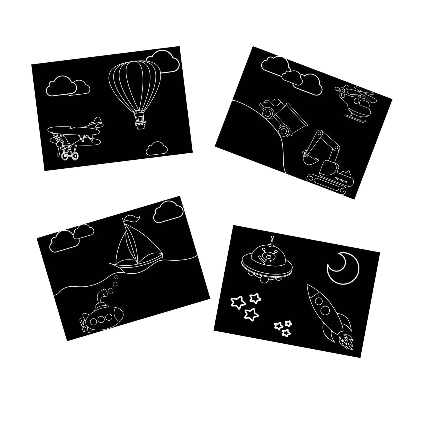 Travel Size Chalkboard Placemats