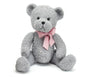 15” Gray Plush Bear