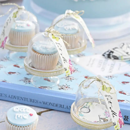 Truly Alice Party Favor Cake Domes - 6 Pack