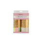 Gold Foiled Pastel Dots and Stripes 5 oz Food Cups (50 pcs)