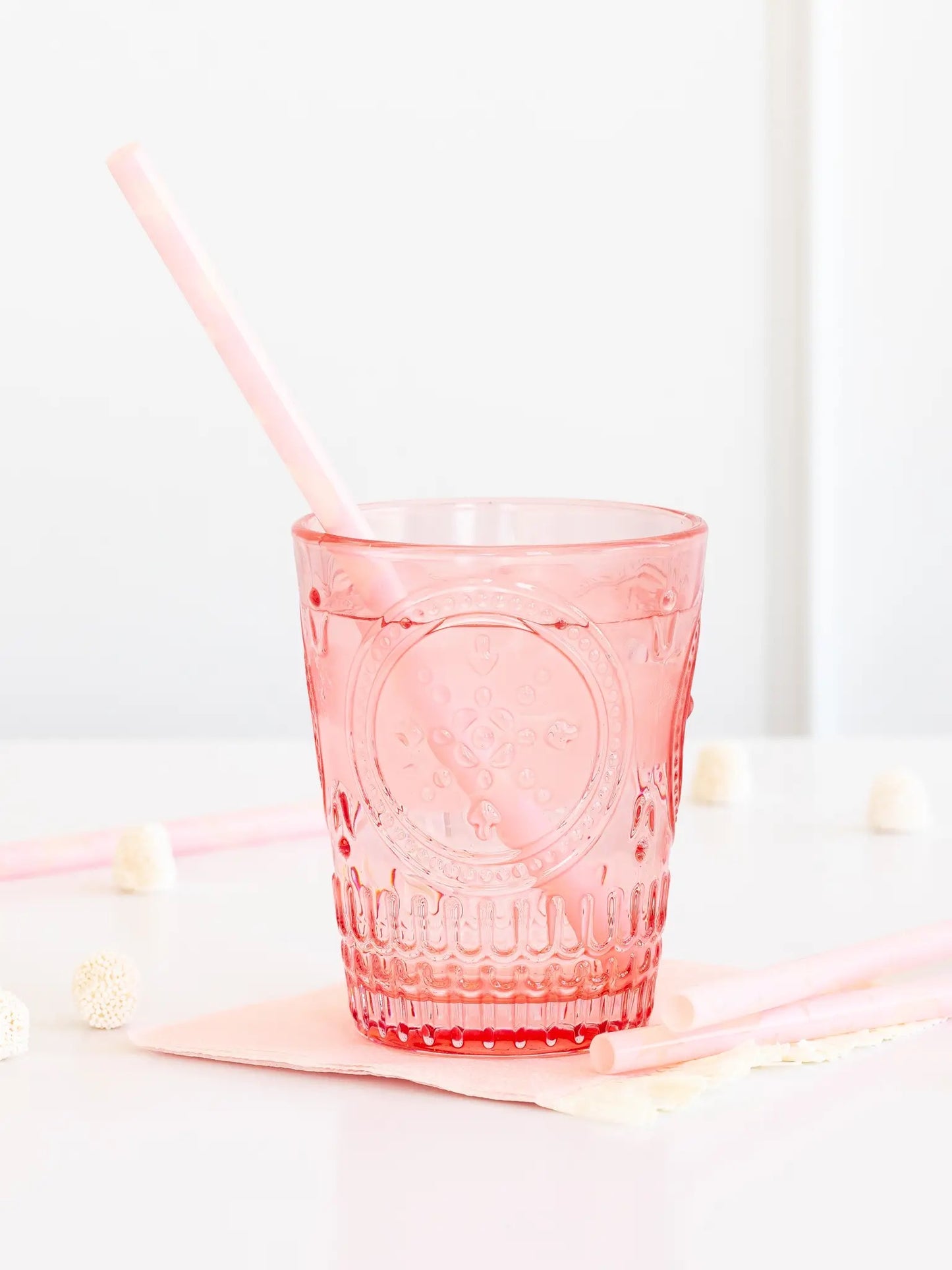 Baby Pink Reusable Straws