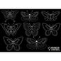 Chalkboard Butterfly Placemat