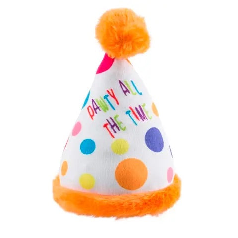 Happy Birthday Pawty Hat Toy