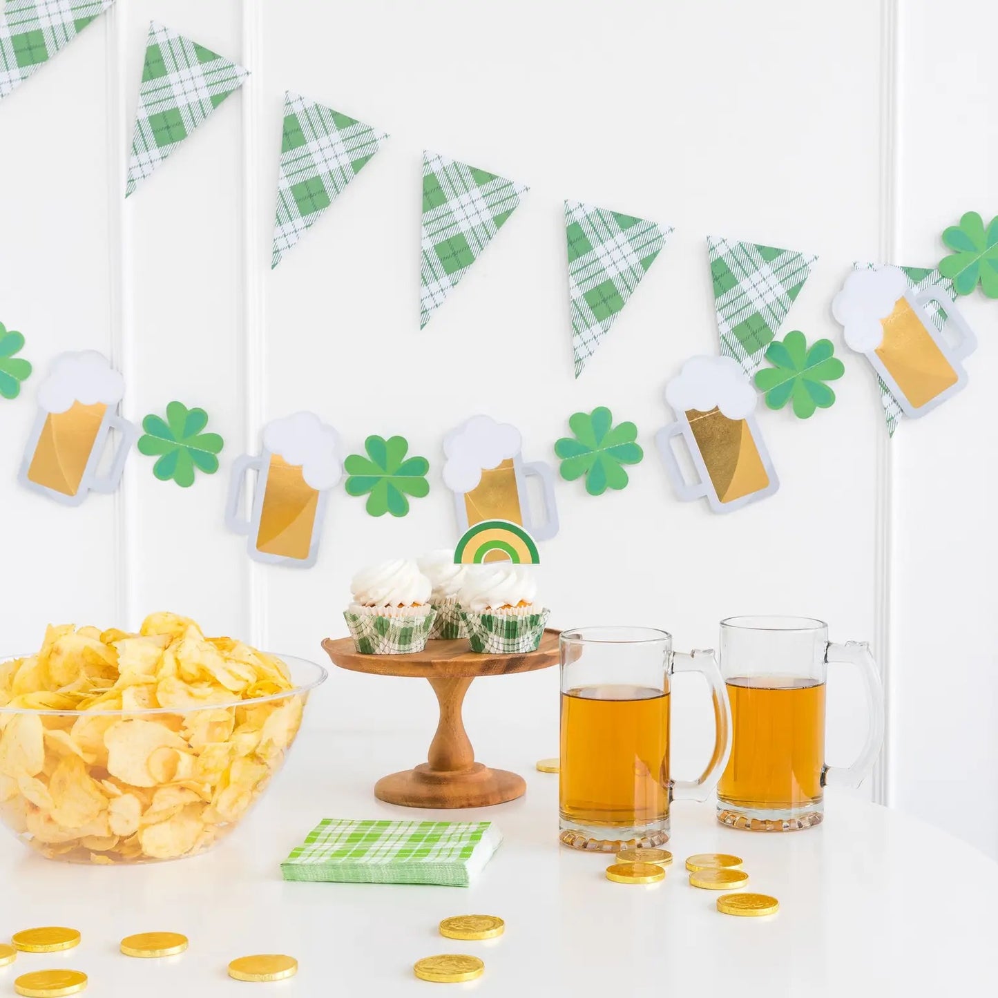 Mug & Shamrock Banner