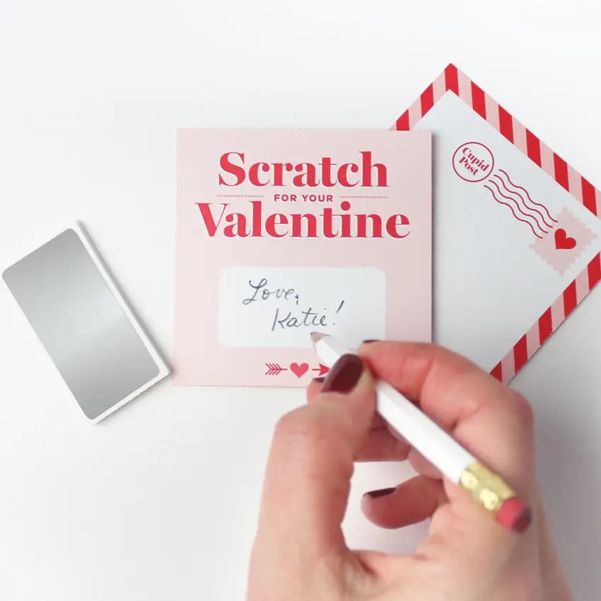 Scratch-off Valentines - Pink 18pk