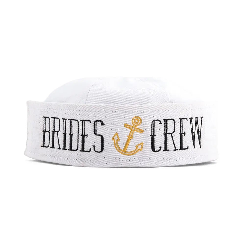 Nautical Bachelorette Party Sailor Hat - Bride’s Crew