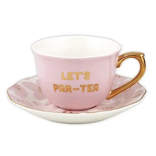 Par-Tea Teacup and Saucer