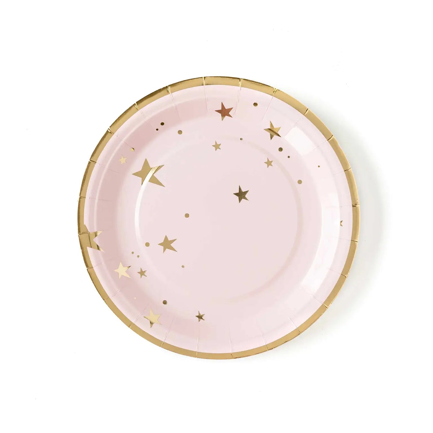 Baby Pink Star 9” Plates