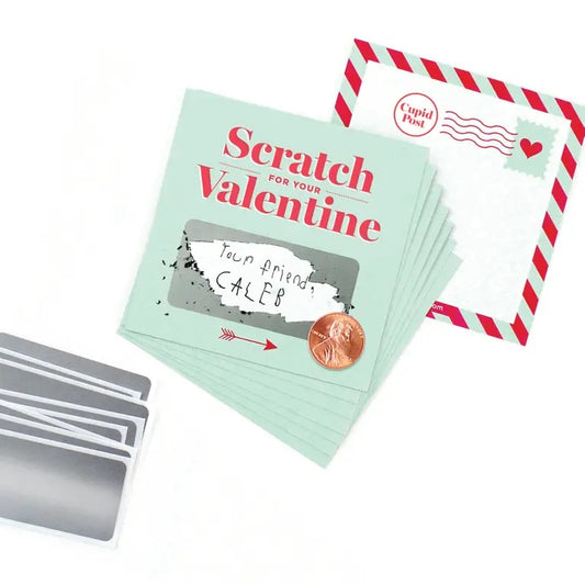 Scratch-off Valentines - Mint 18pk