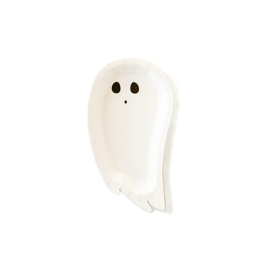 Happy Haunting Ghost Shaped 9” Plate