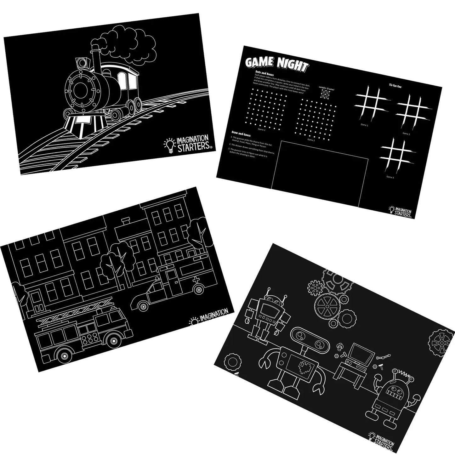 Chalkboard Placemats