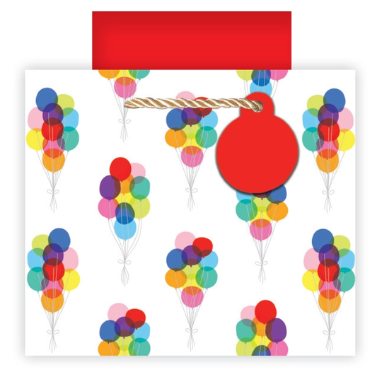 Bunch of Balloons Totes w/ Tissue - Medium