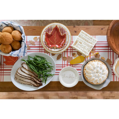 Harvest Plaid Table Runner