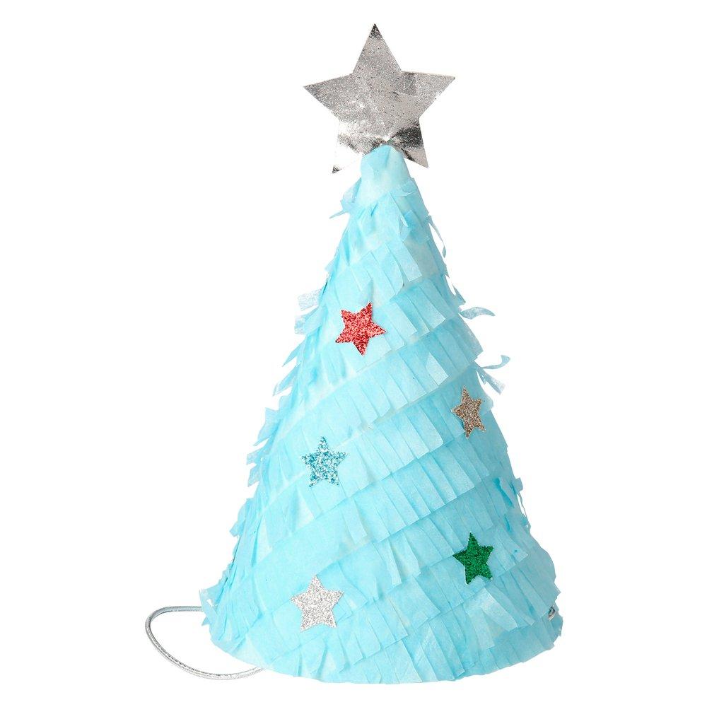 Fringed Christmas Tree Party Hat