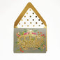 Queen Gold Foil Crown With Florals