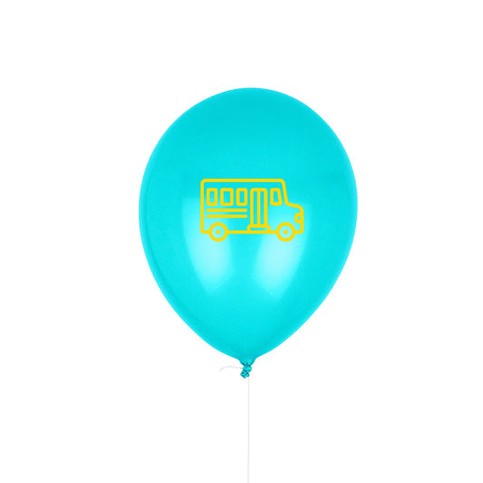 School Bus Printed Balloon