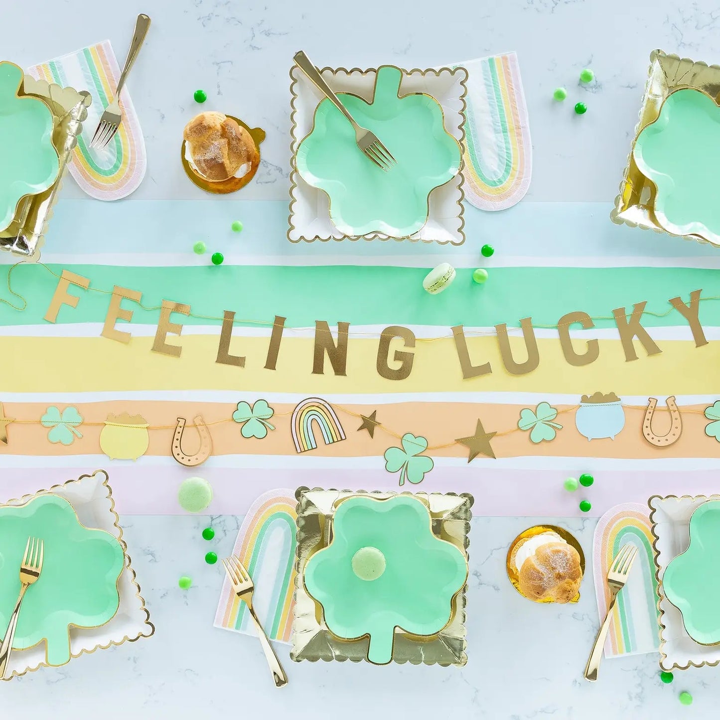 Pastel Lucky Banner Set