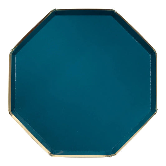 Dark Teal Dinner Plates