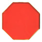 Red Dinner Plates