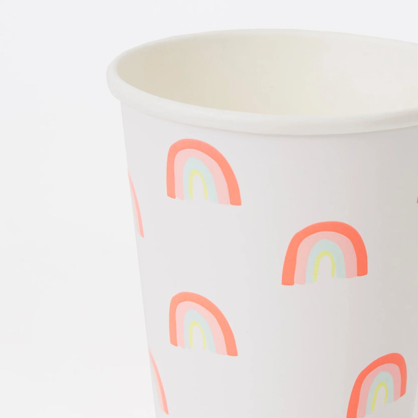 Neon Rainbow Party Cups