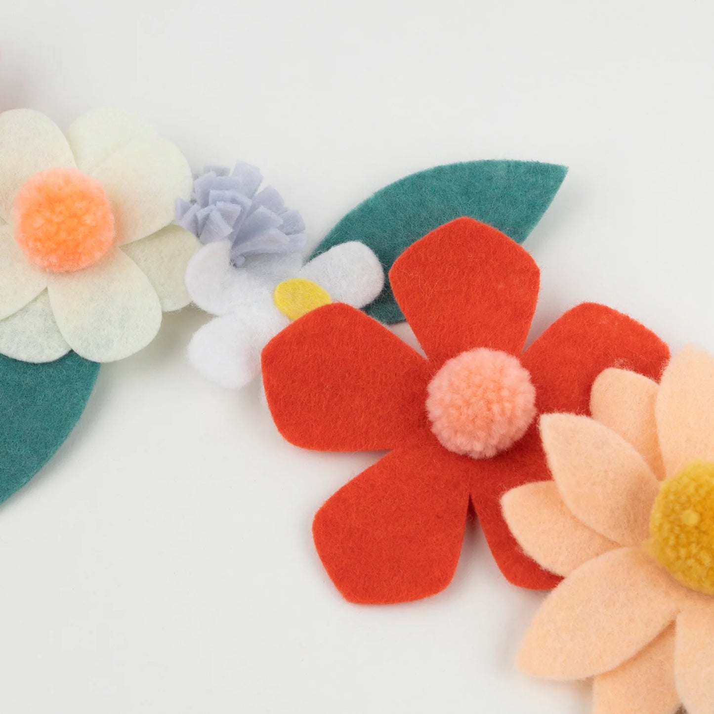 Felt Flower Garland