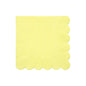 Pale Yellow Large Napkins