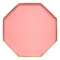 Neon Coral Dinner Plates